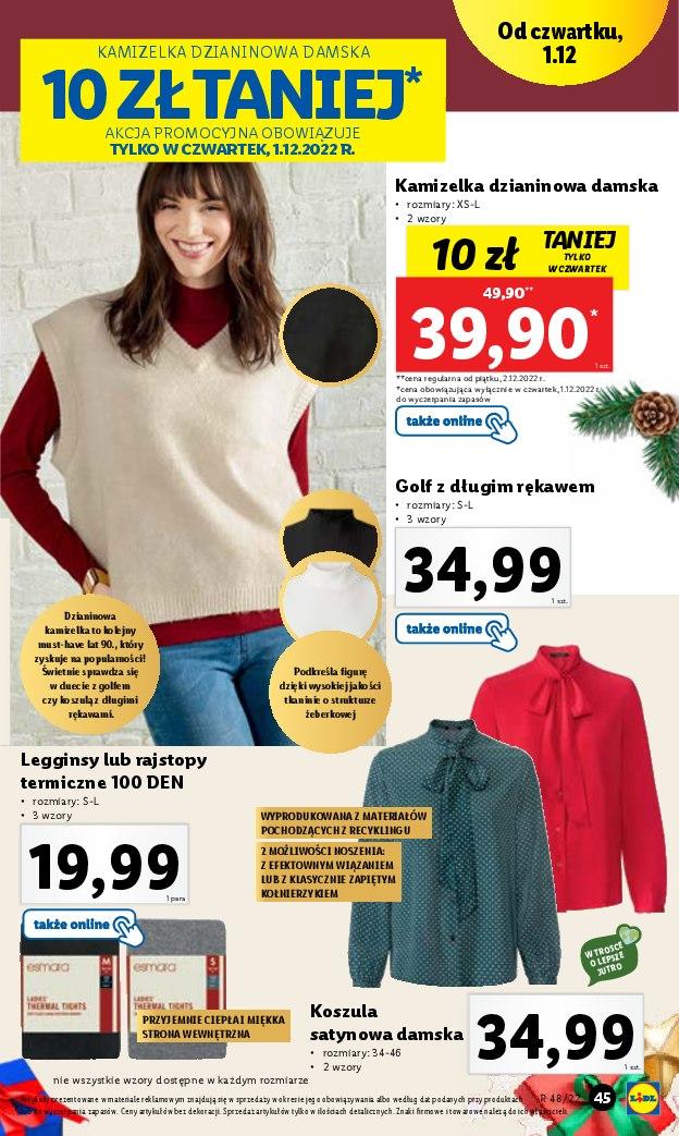 Gazetka promocyjna Lidl str. 45