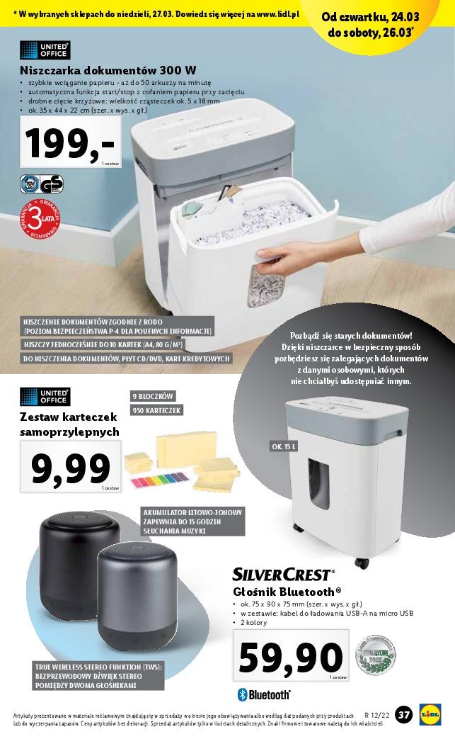 Gazetka promocyjna Lidl str. 37