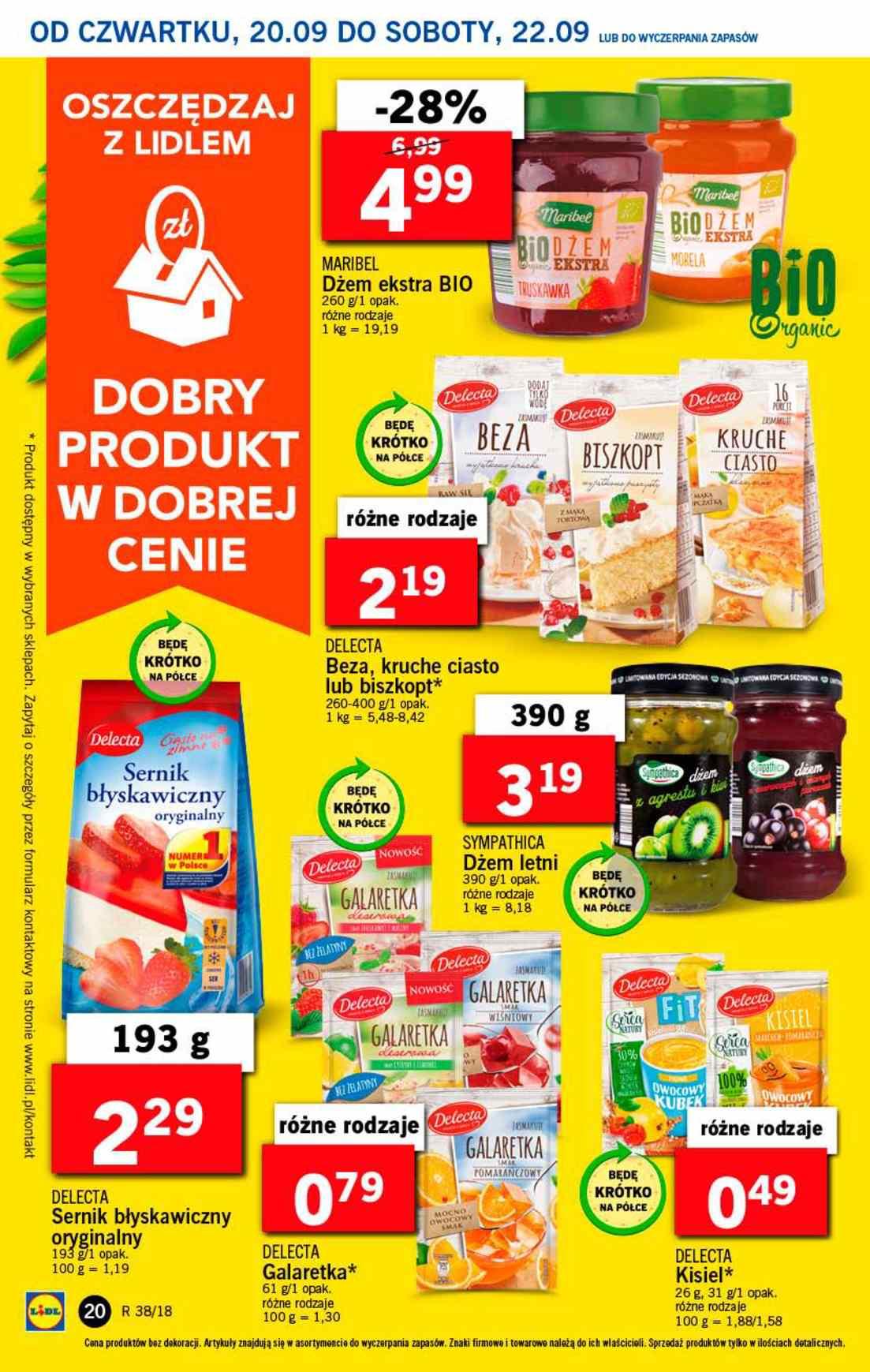 Gazetka promocyjna Lidl str. 20