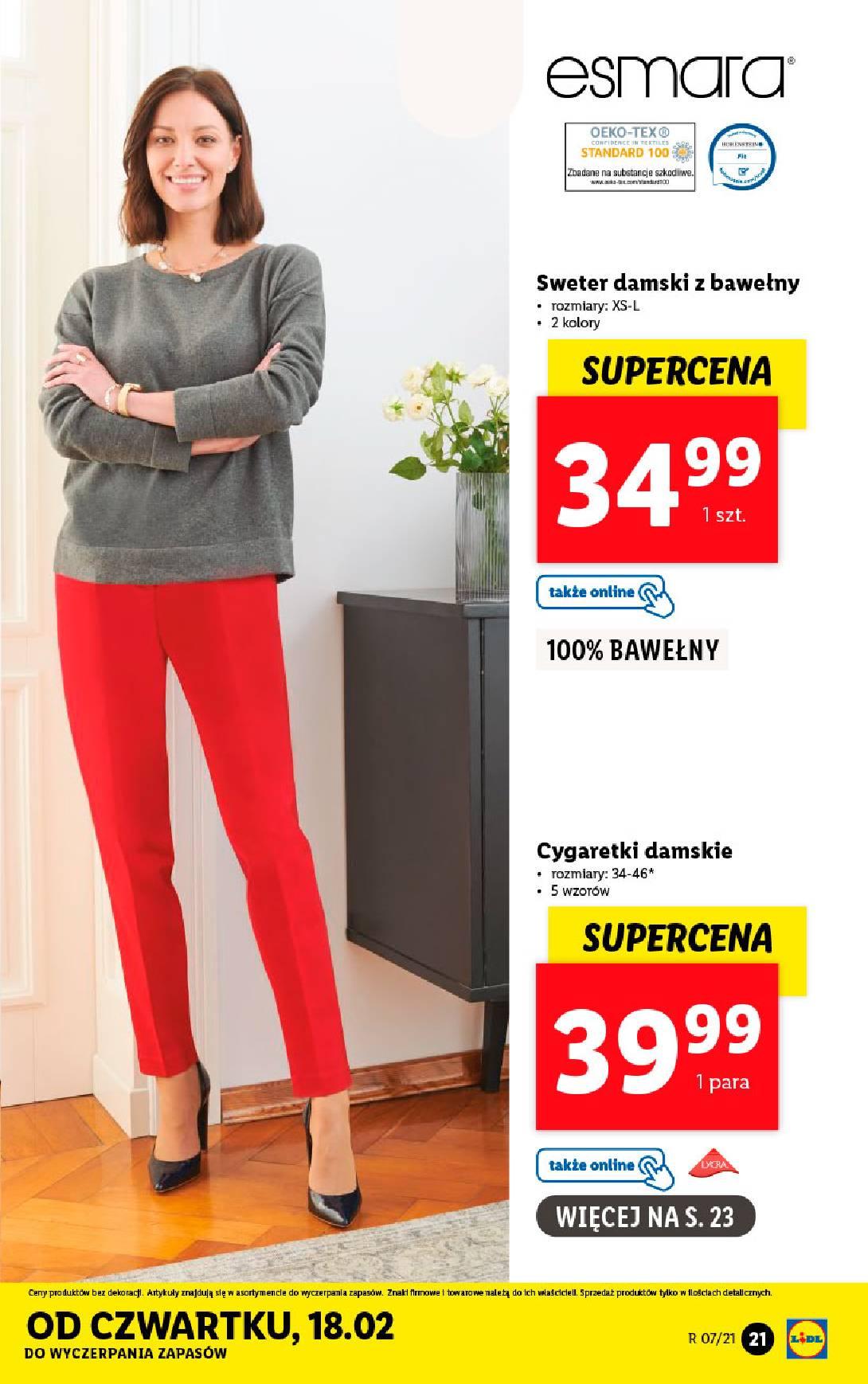 Gazetka promocyjna Lidl str. 21