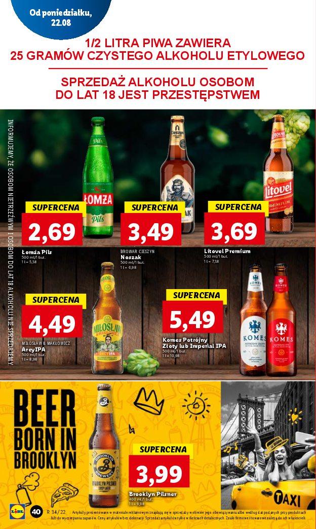Gazetka promocyjna Lidl str. 40