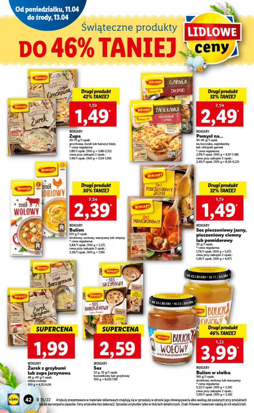 Gazetka promocyjna Lidl str. 42