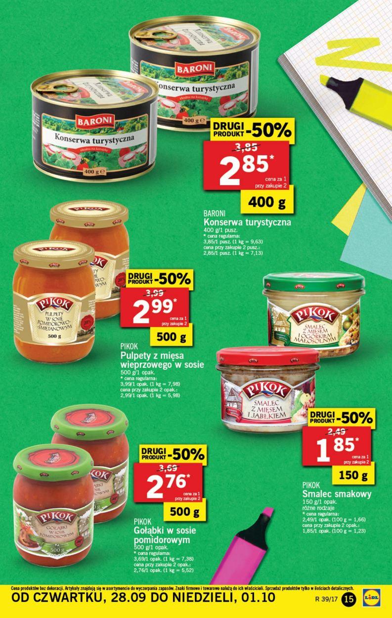 Gazetka promocyjna Lidl str. 15