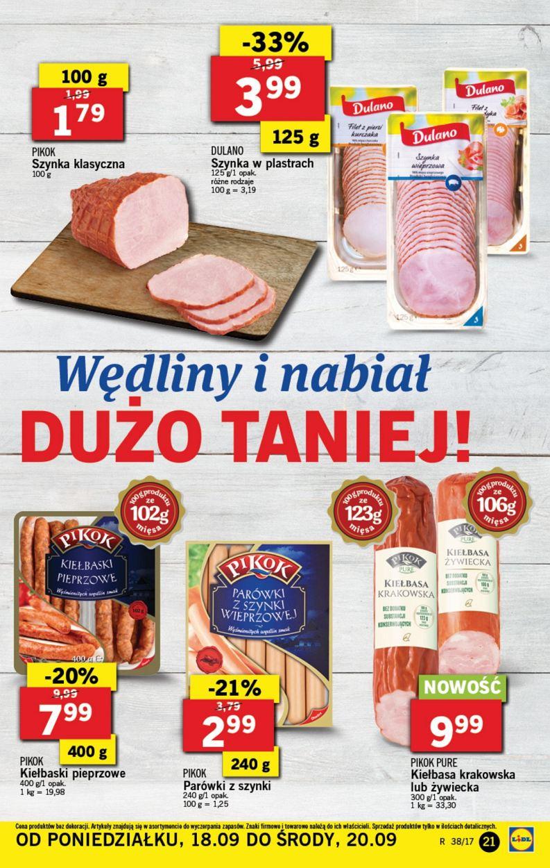 Gazetka promocyjna Lidl str. 21