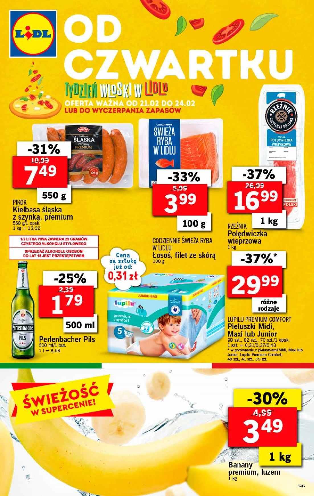 Gazetka promocyjna Lidl str. 1