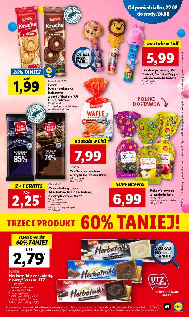 Gazetka promocyjna Lidl str. 45