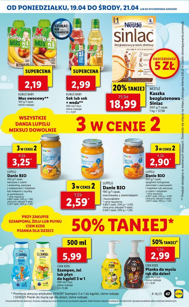 Gazetka promocyjna Lidl str. 47