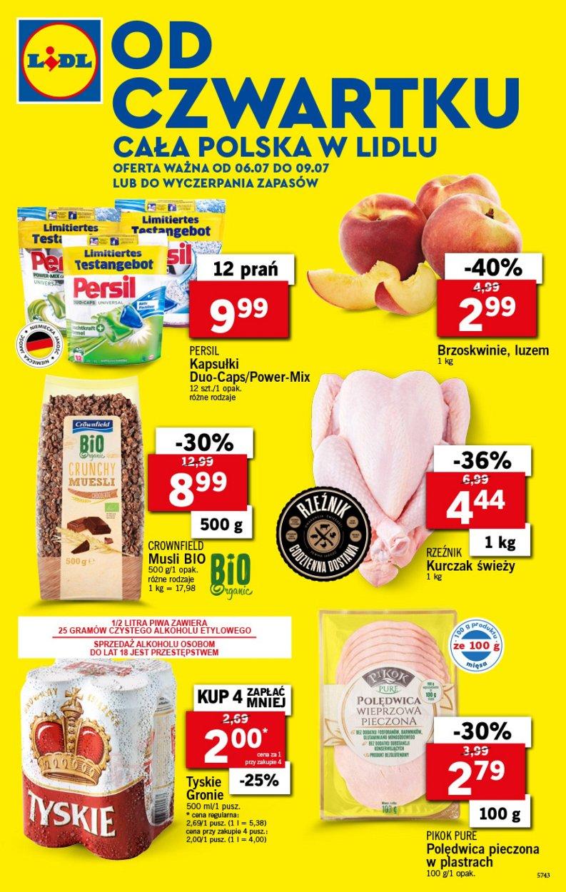 Gazetka promocyjna Lidl str. 1