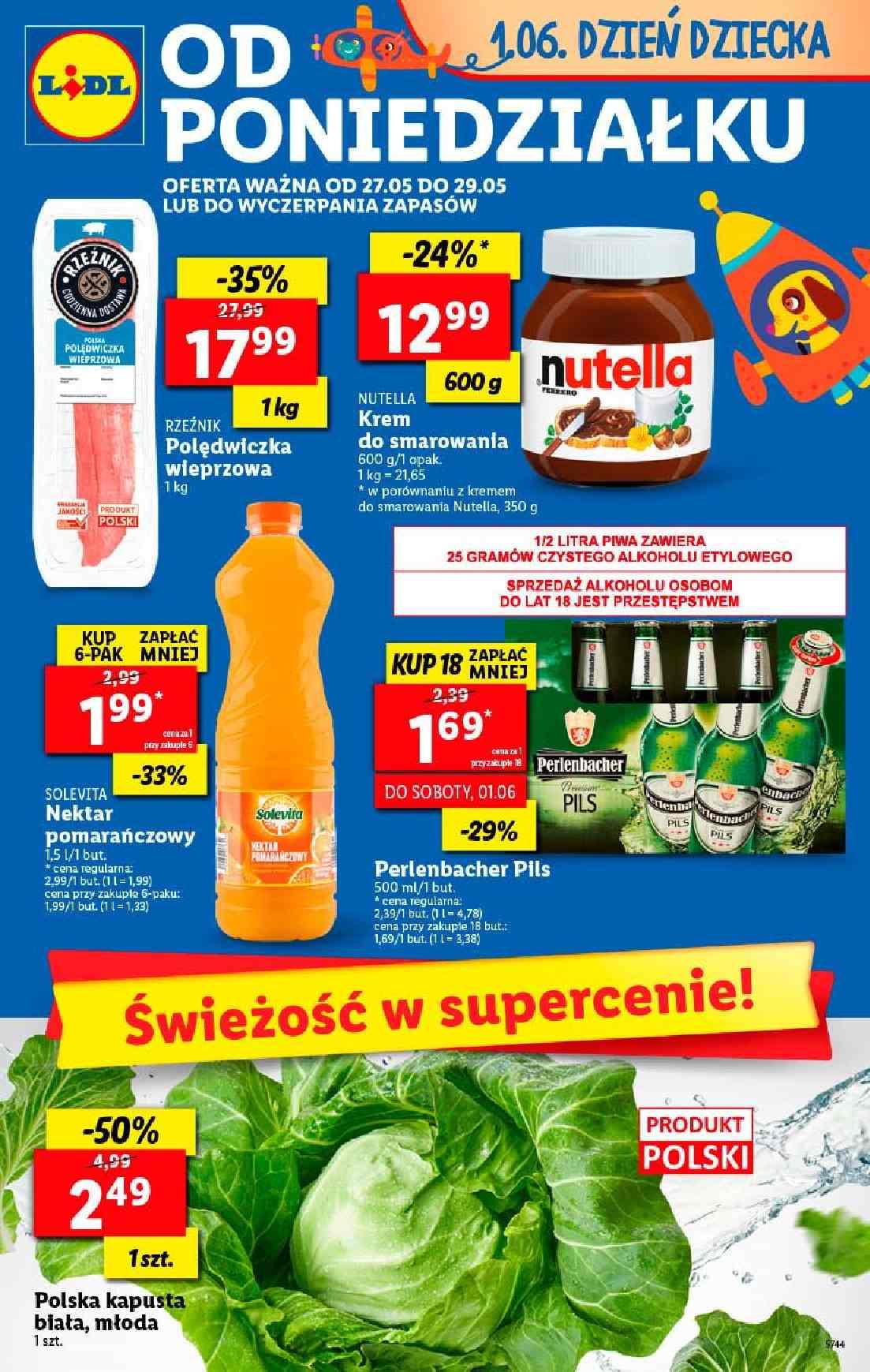 Gazetka promocyjna Lidl str. 1