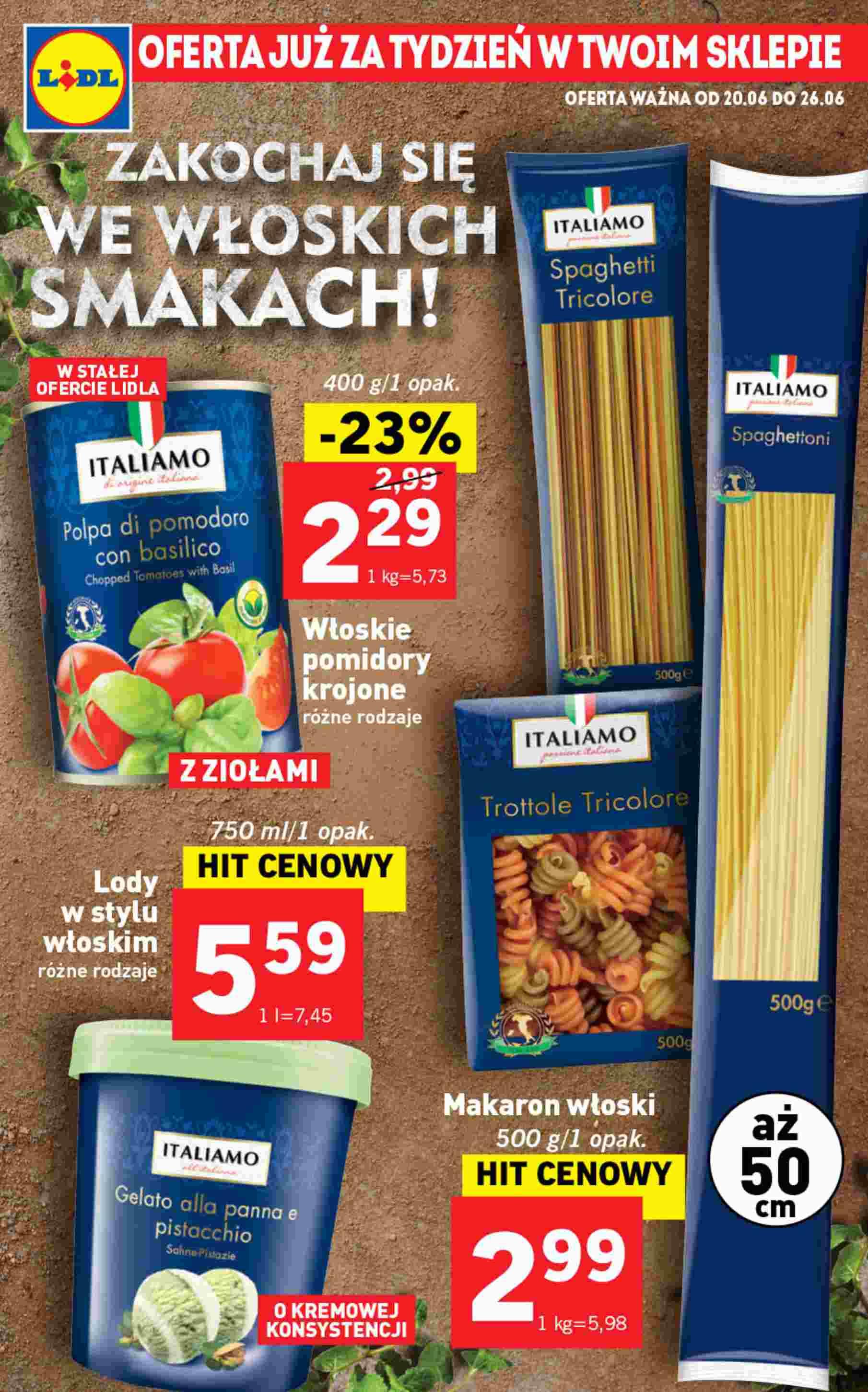 Gazetka promocyjna Lidl str. 1