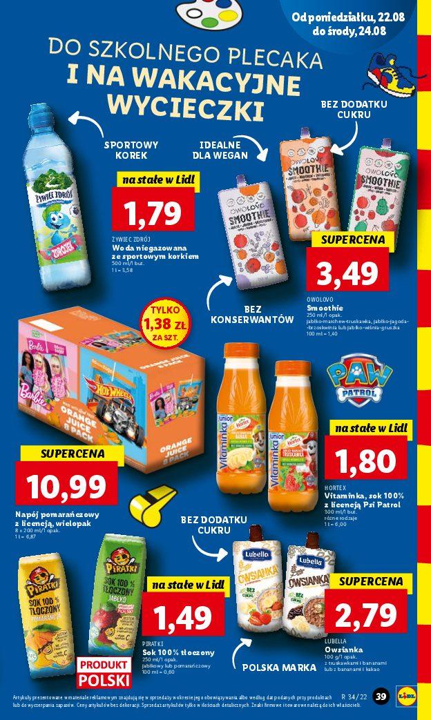Gazetka promocyjna Lidl str. 39