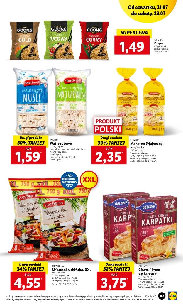Gazetka promocyjna Lidl str. 47