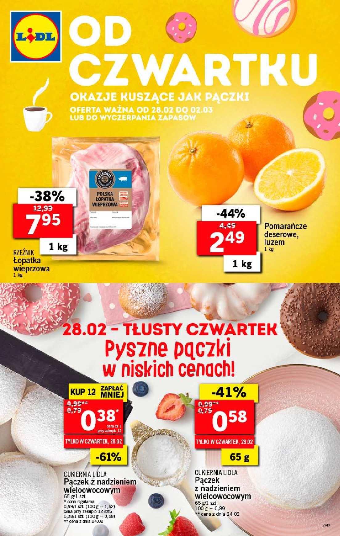 Gazetka promocyjna Lidl str. 1