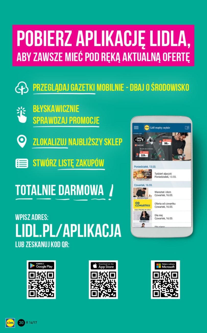 Gazetka promocyjna Lidl str. 30