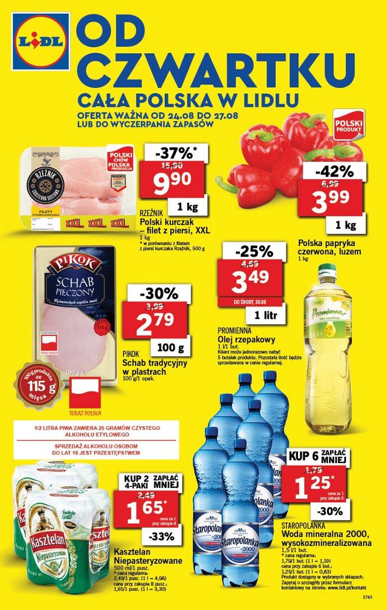 Gazetka promocyjna Lidl str. 1