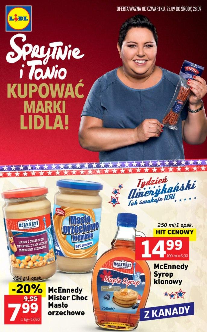 Gazetka promocyjna Lidl str. 1