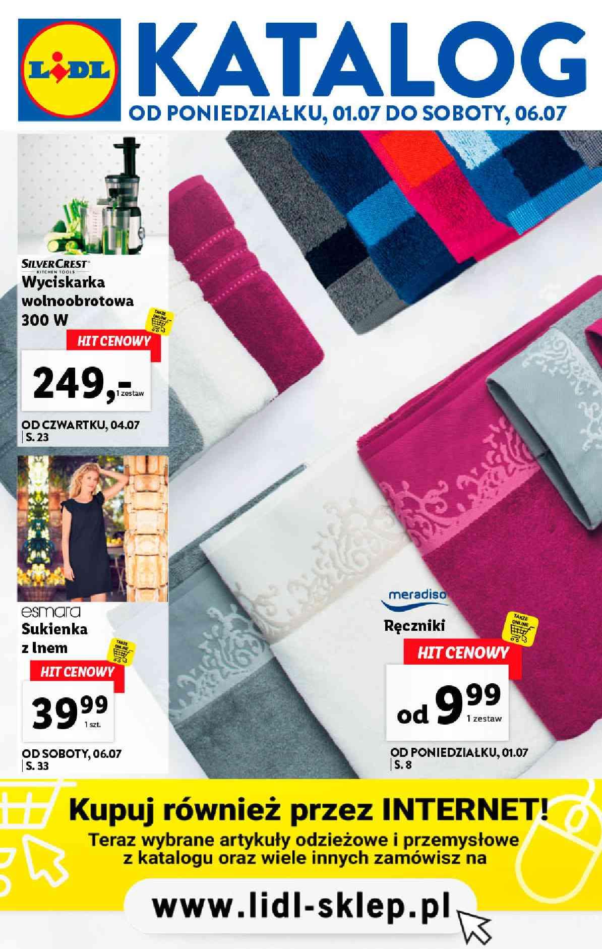 Gazetka promocyjna Lidl str. 1