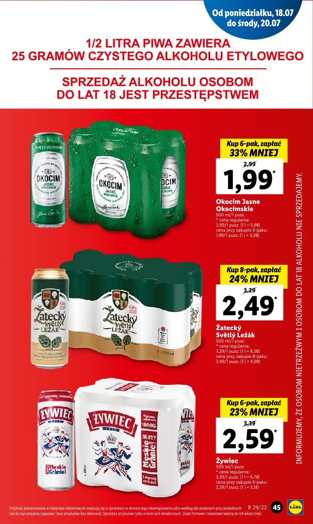 Gazetka promocyjna Lidl str. 45