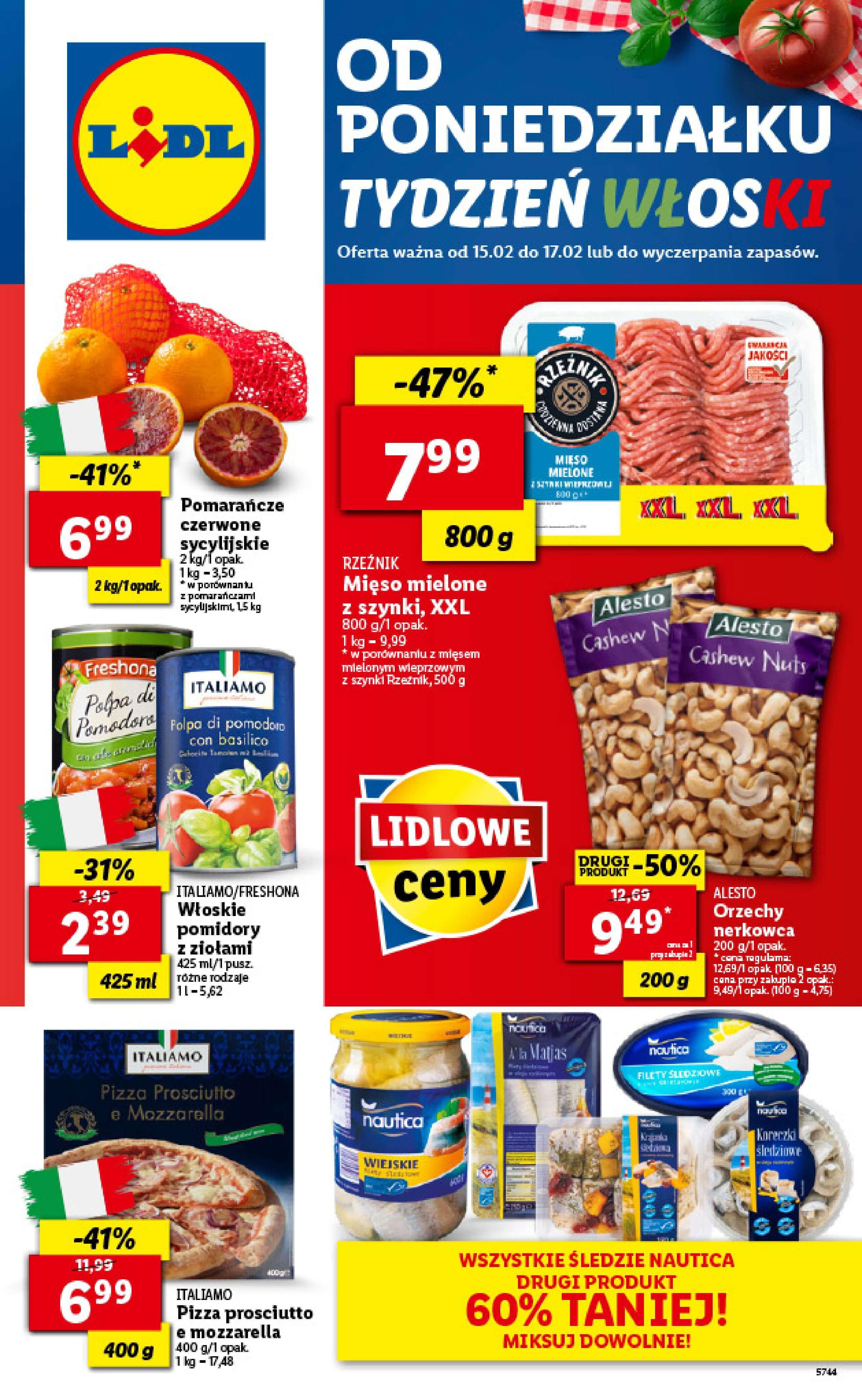 Gazetka promocyjna Lidl str. 1