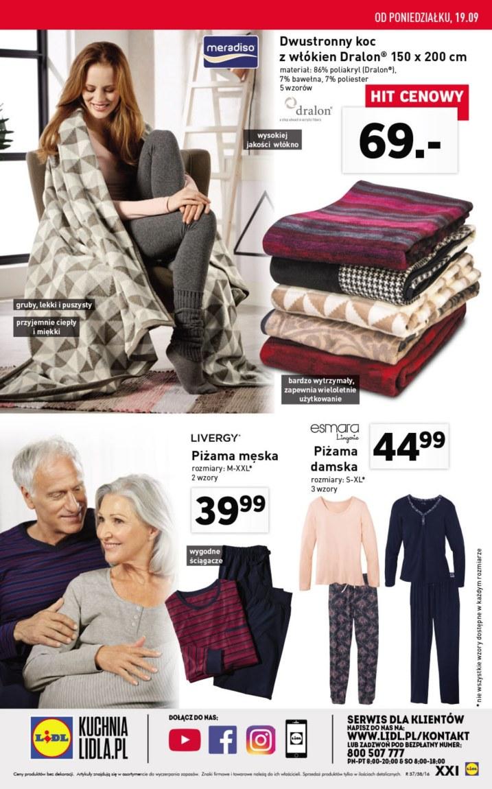 Gazetka promocyjna Lidl str. 21