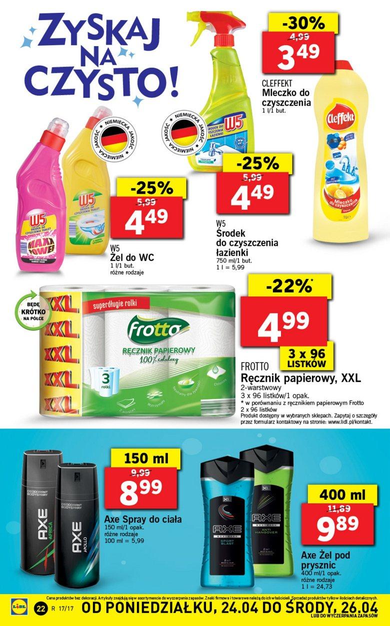 Gazetka promocyjna Lidl str. 22