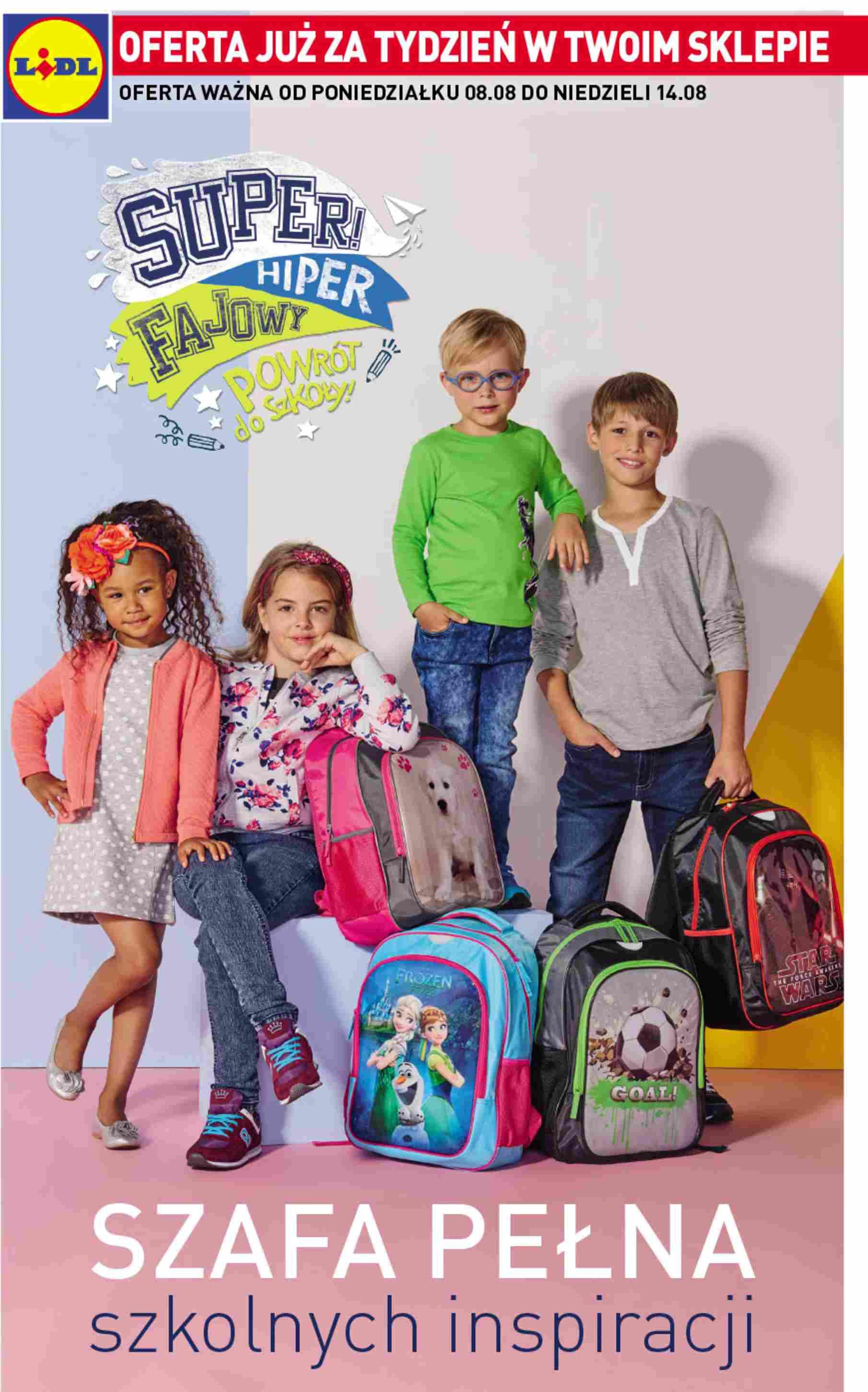 Gazetka promocyjna Lidl str. 1