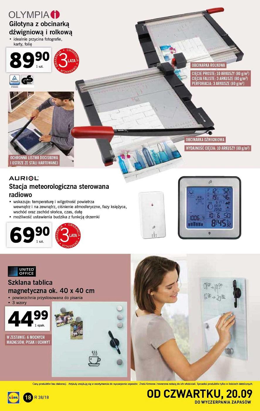 Gazetka promocyjna Lidl str. 18