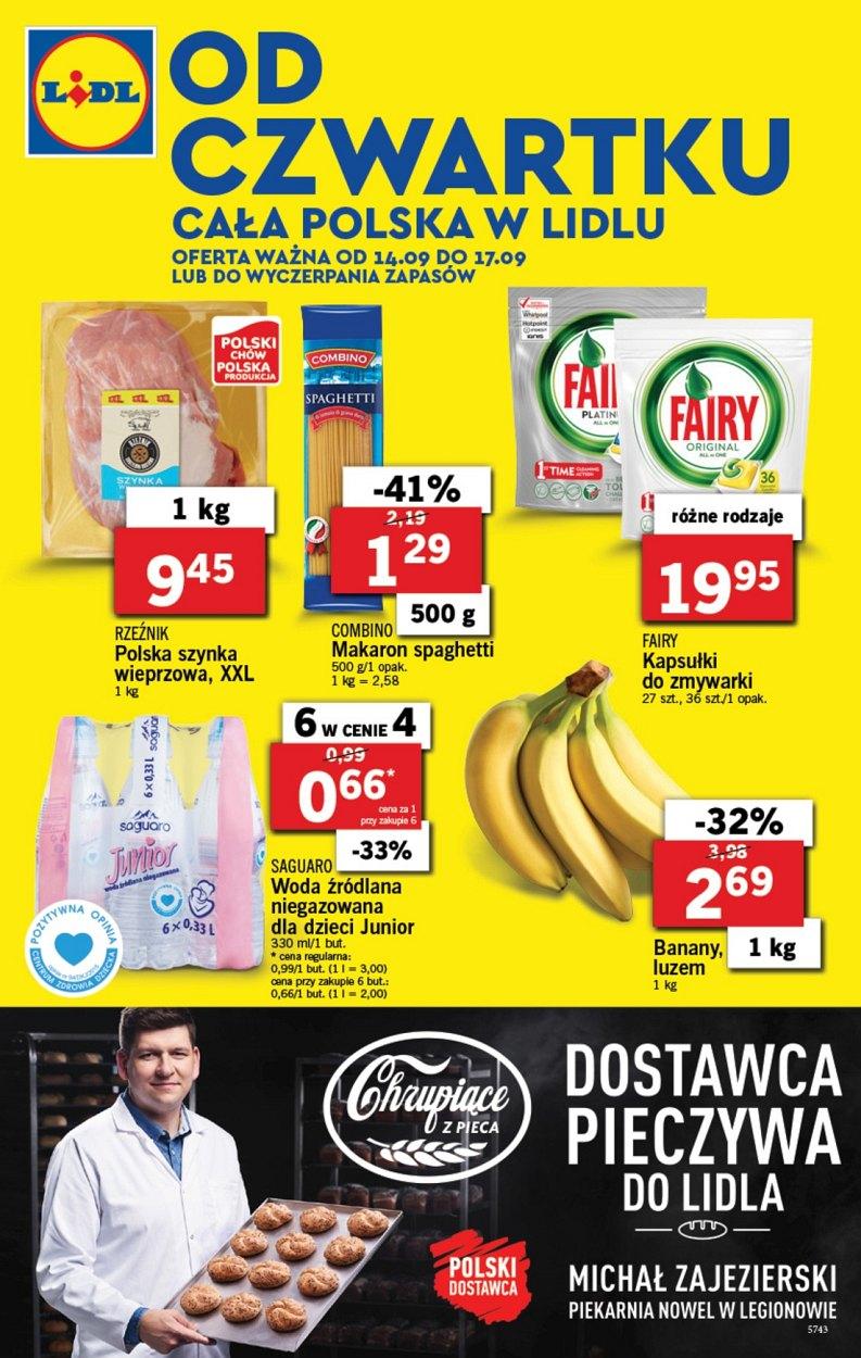 Gazetka promocyjna Lidl str. 1