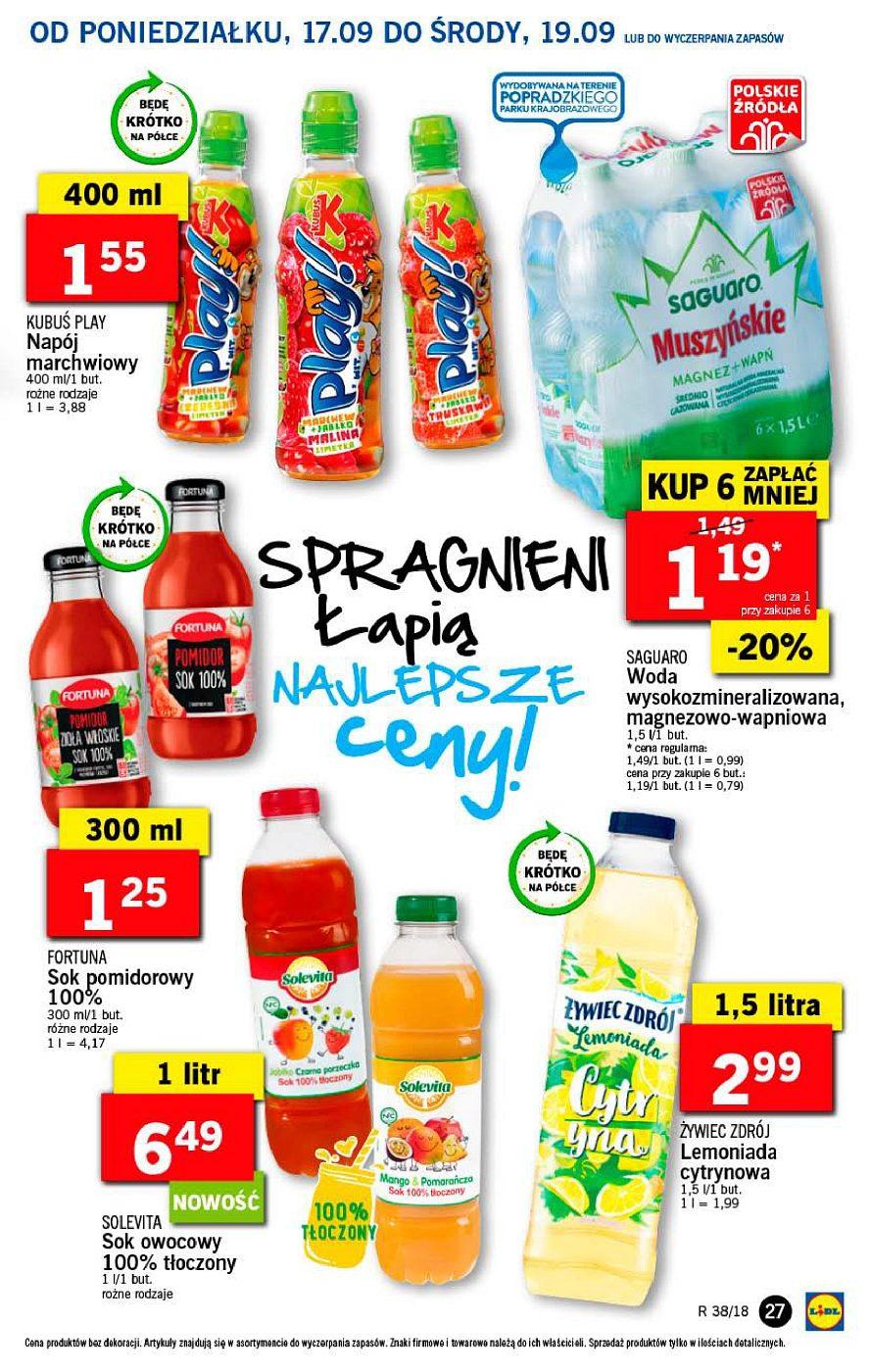 Gazetka promocyjna Lidl str. 27