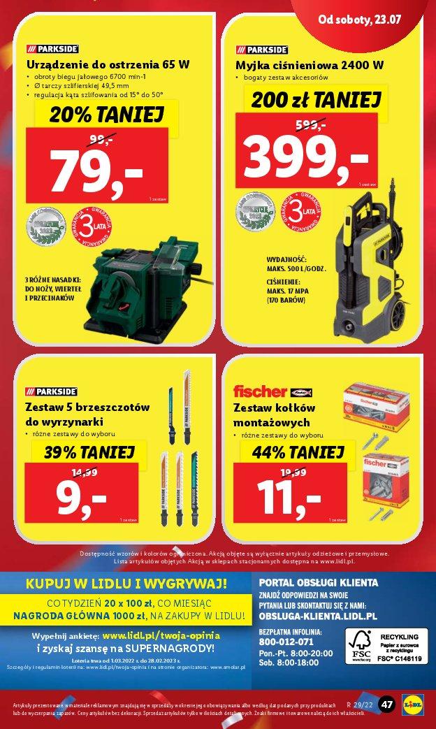 Gazetka promocyjna Lidl str. 47