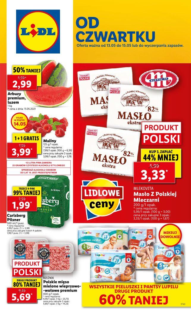 Gazetka promocyjna Lidl str. 1