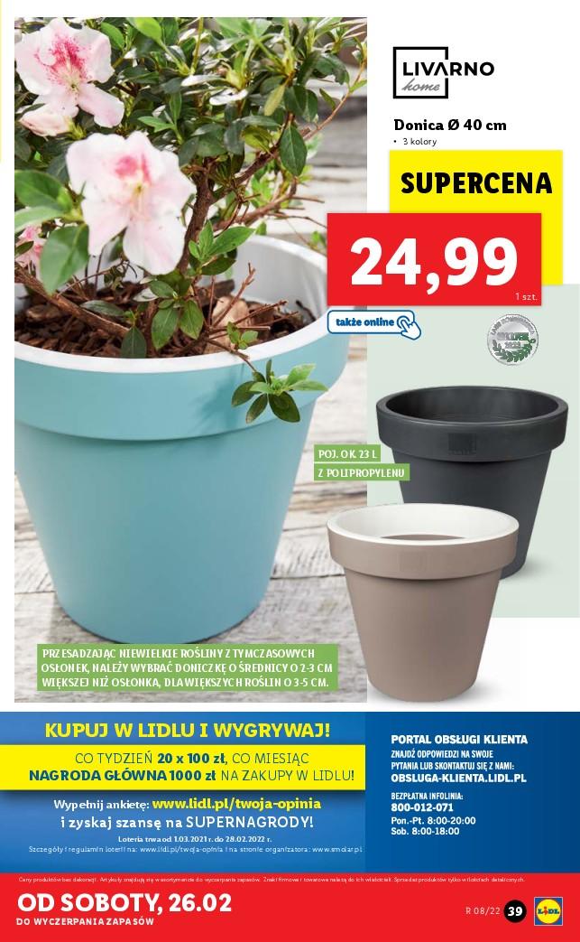 Gazetka promocyjna Lidl str. 39