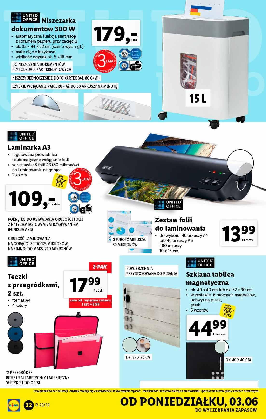 Gazetka promocyjna Lidl str. 22