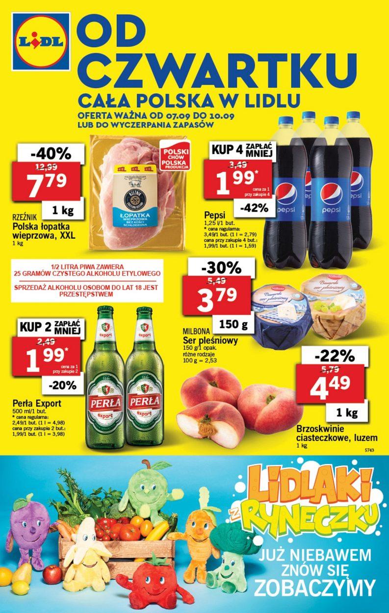 Gazetka promocyjna Lidl str. 1