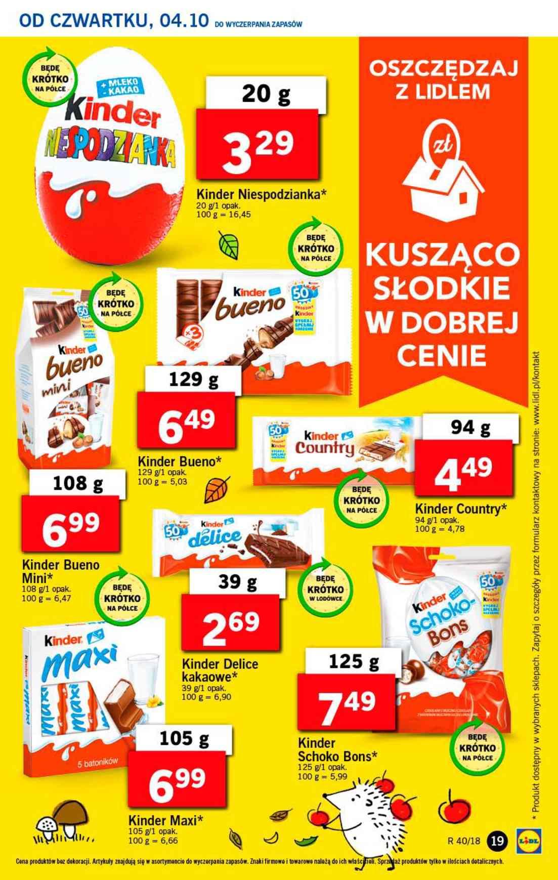 Gazetka promocyjna Lidl str. 19