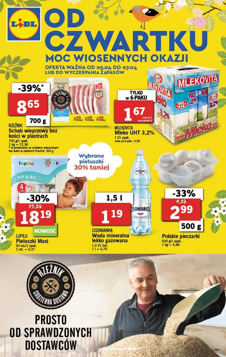 Gazetka promocyjna Lidl str. 1