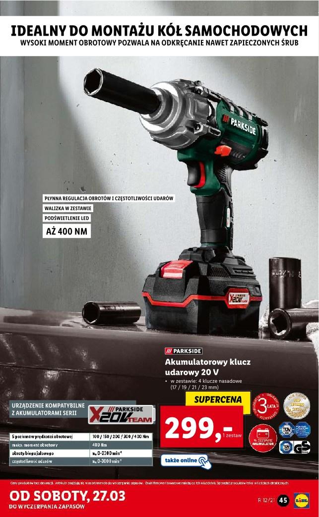 Gazetka promocyjna Lidl str. 45