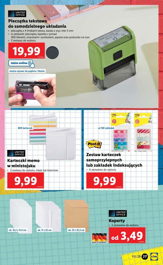 Gazetka promocyjna Lidl str. 27
