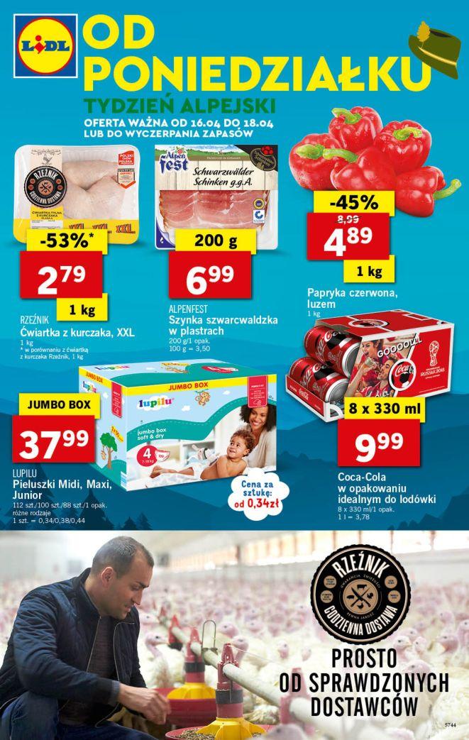 Gazetka promocyjna Lidl str. 1