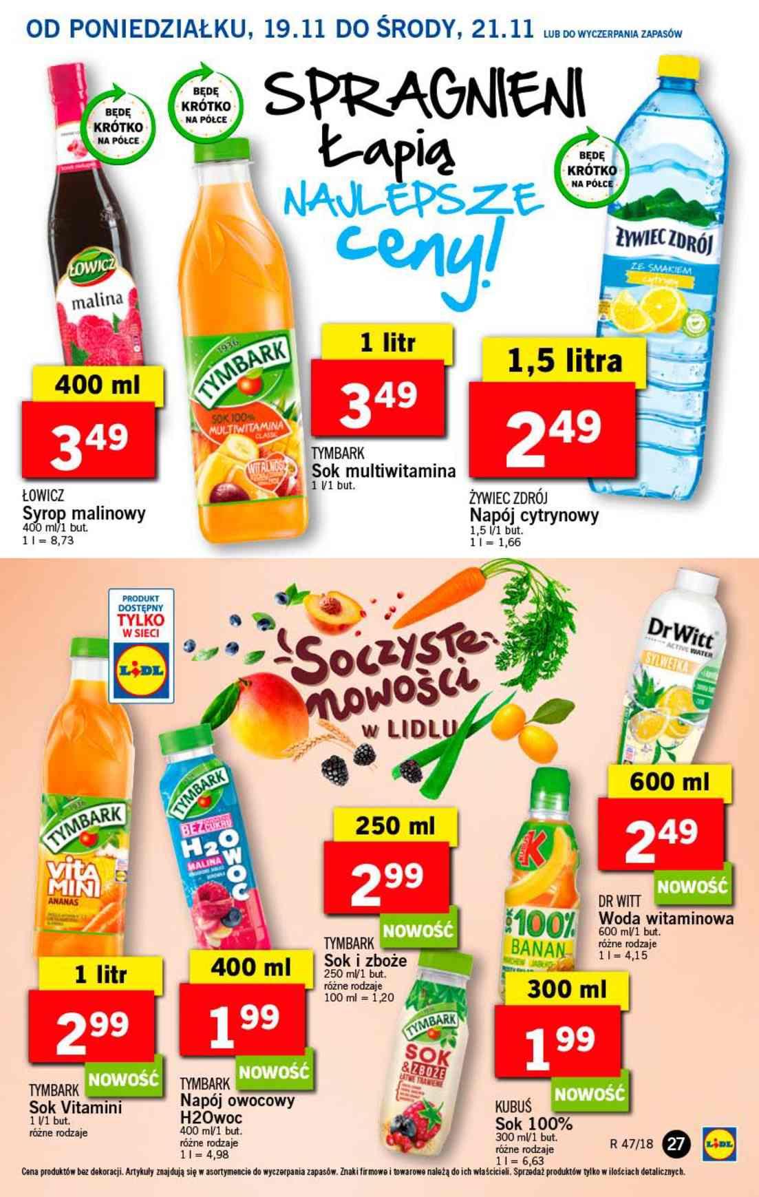 Gazetka promocyjna Lidl str. 27