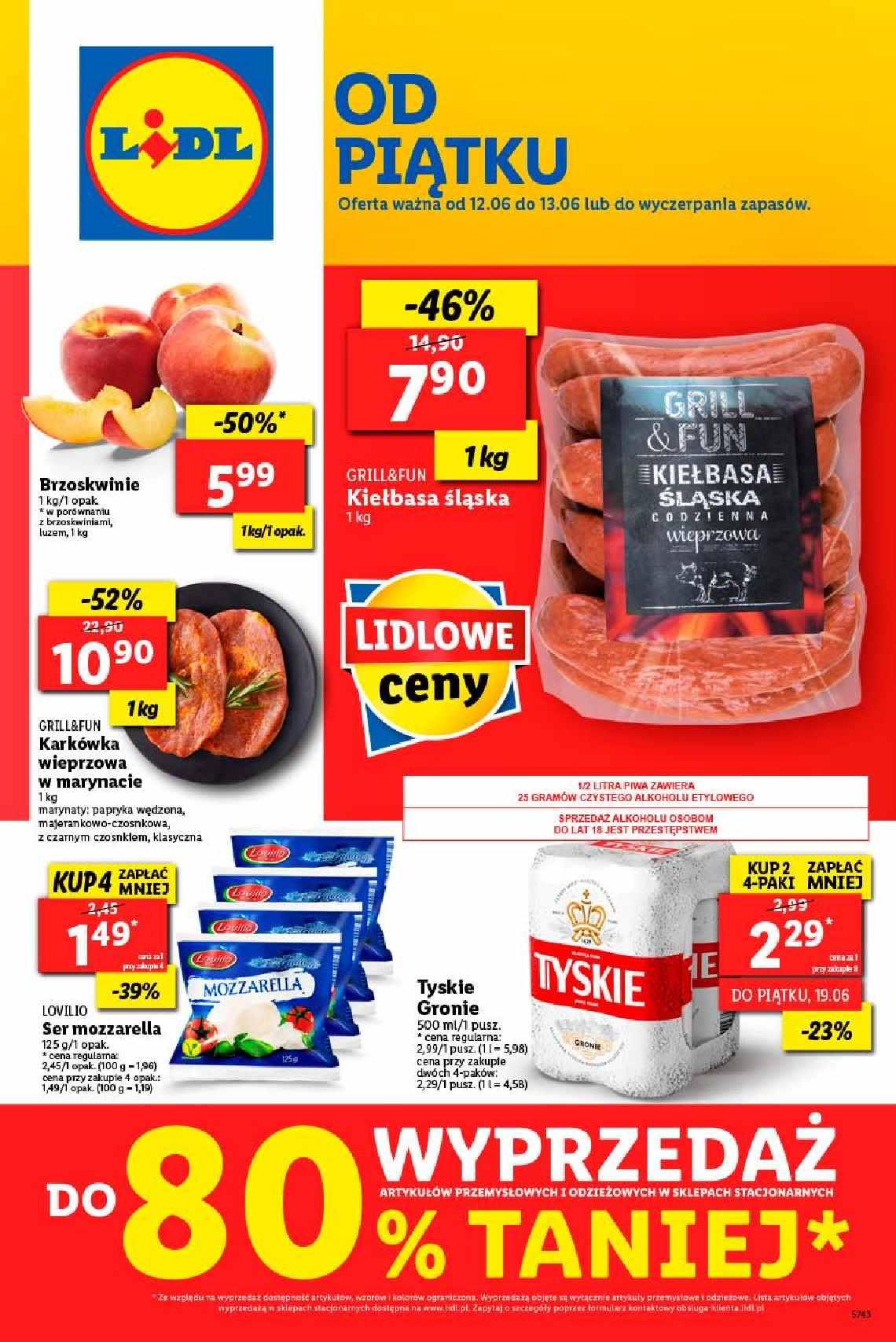 Gazetka promocyjna Lidl str. 1
