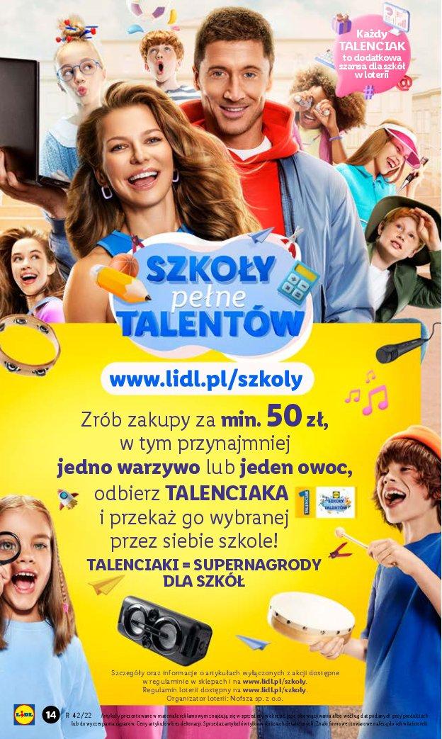Gazetka promocyjna Lidl str. 14
