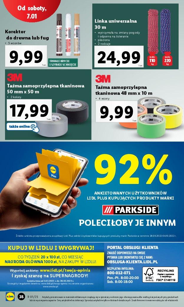 Gazetka promocyjna Lidl str. 38