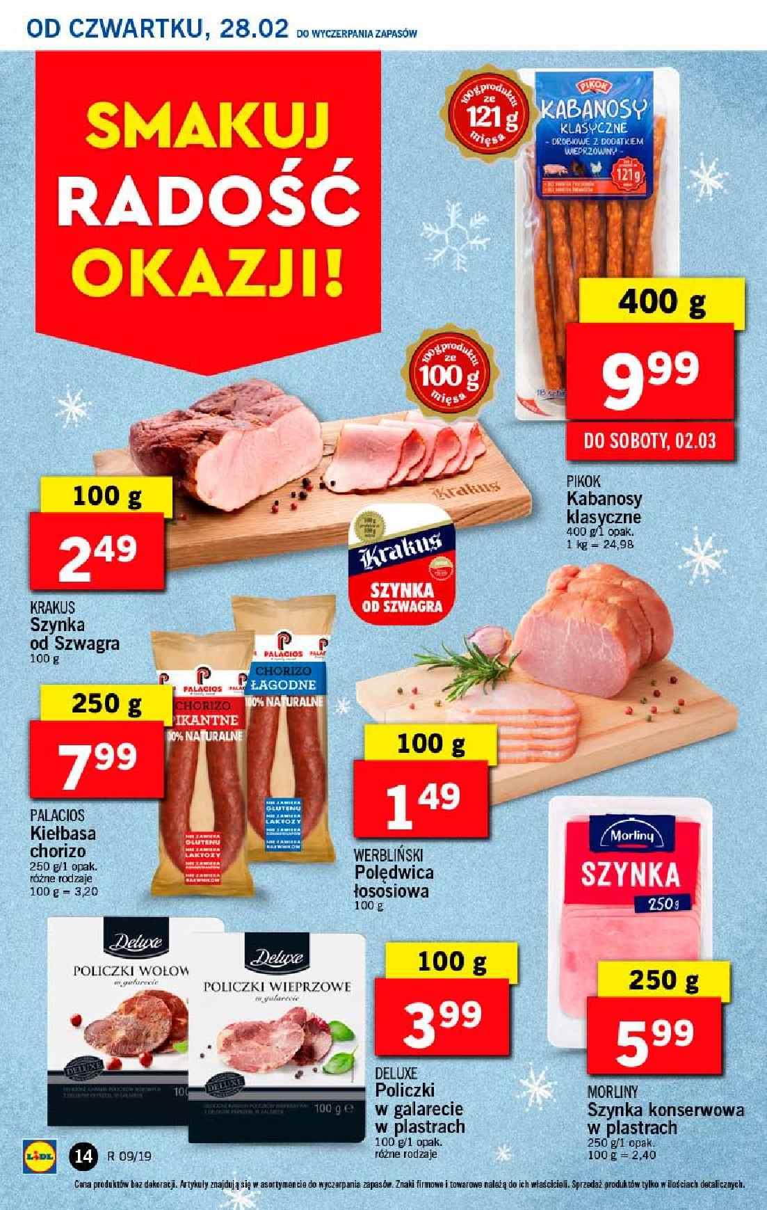 Gazetka promocyjna Lidl str. 14