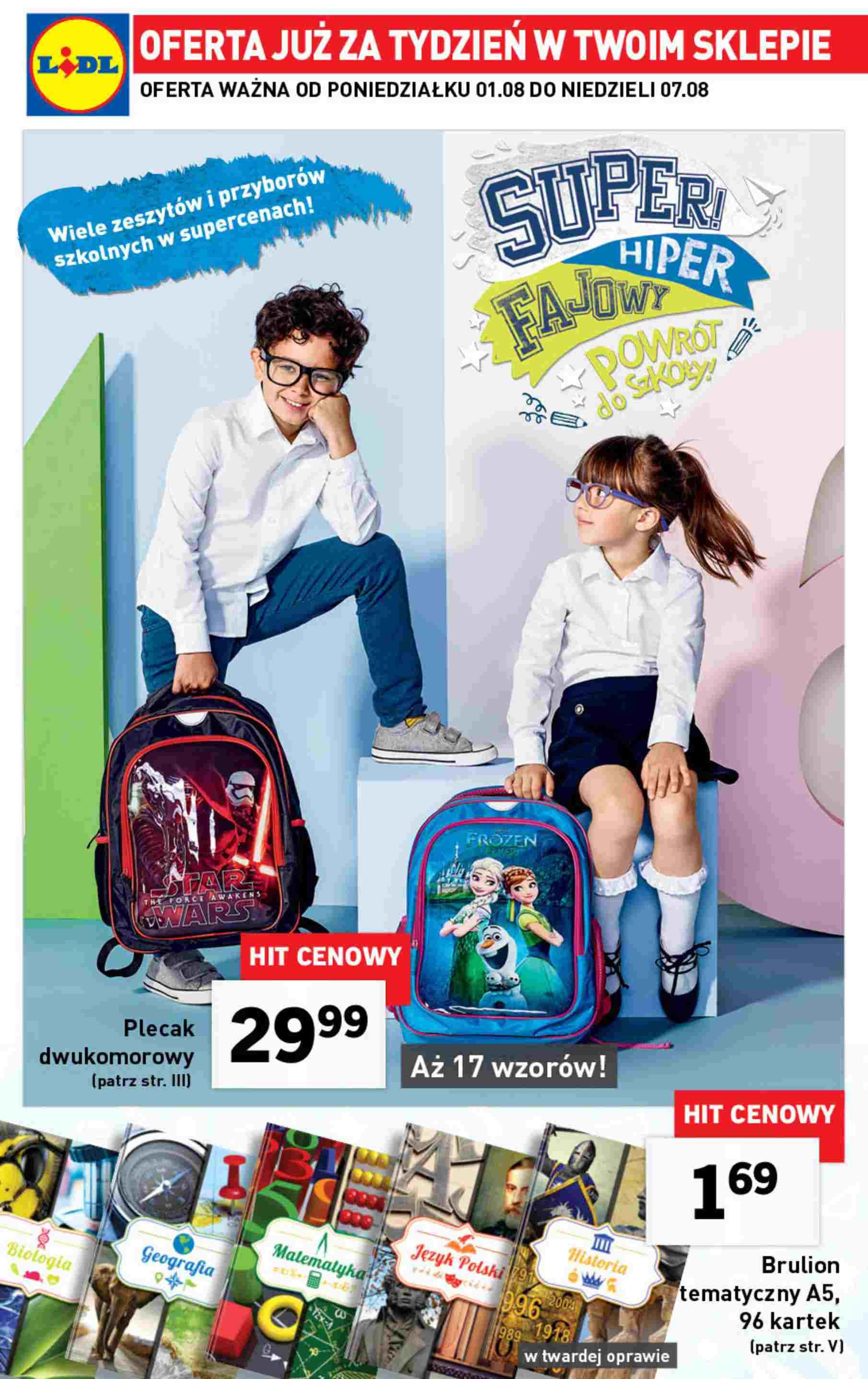Gazetka promocyjna Lidl str. 1