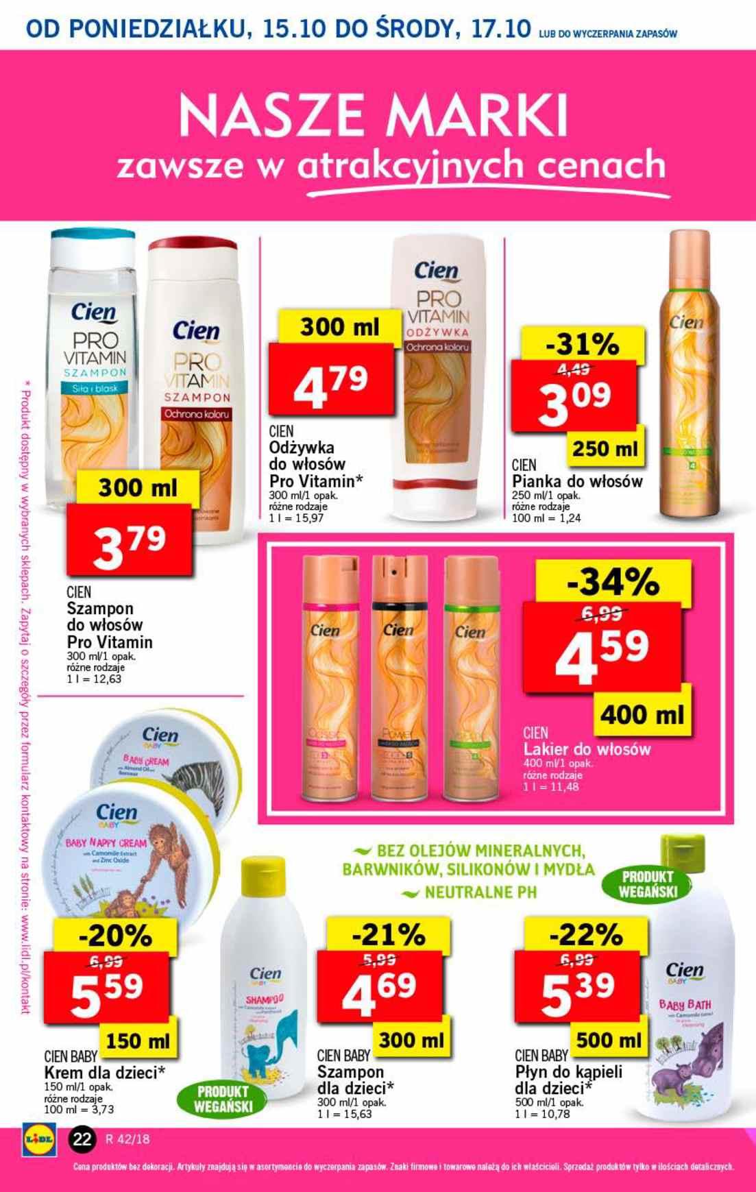 Gazetka promocyjna Lidl str. 22