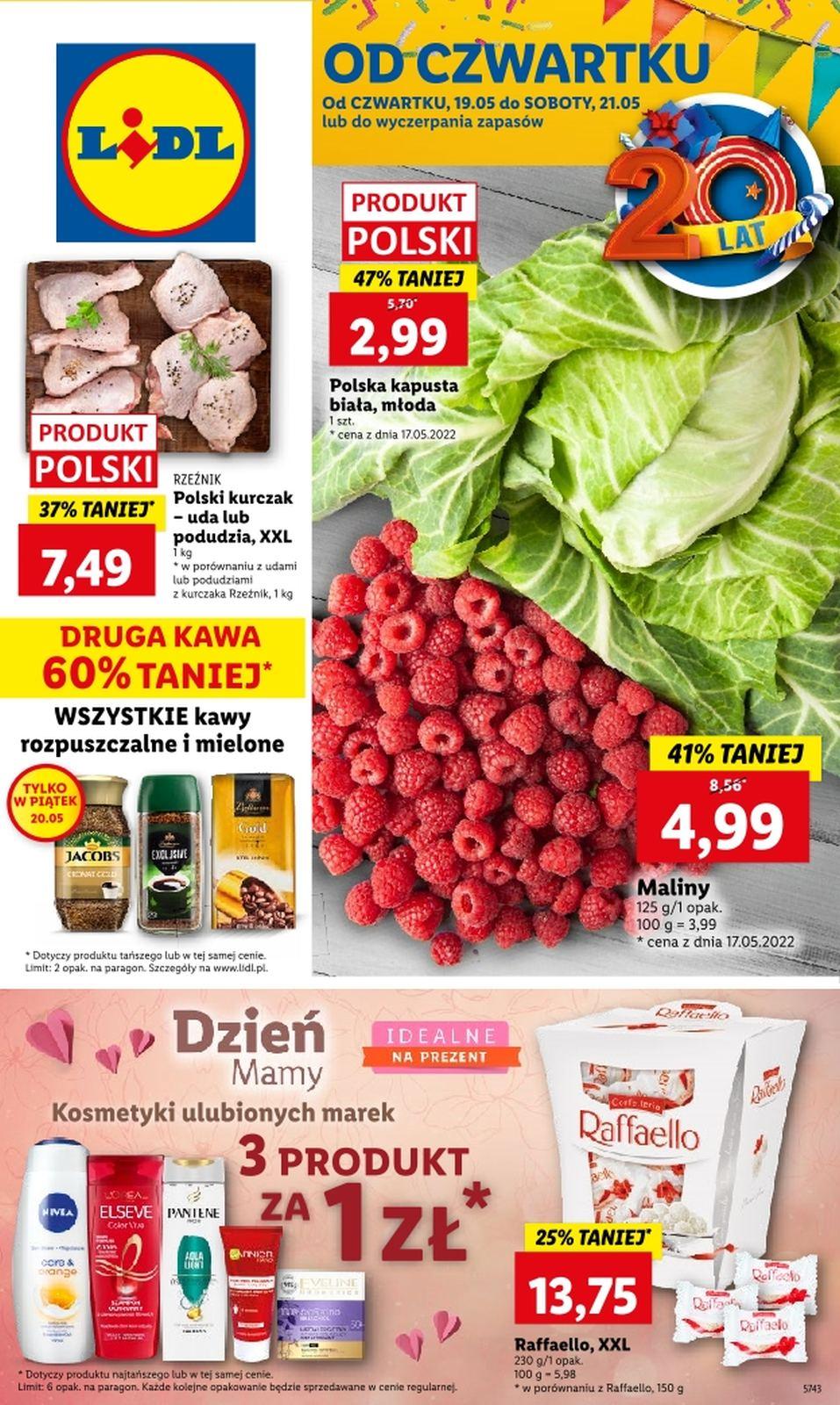 Gazetka promocyjna Lidl str. 1