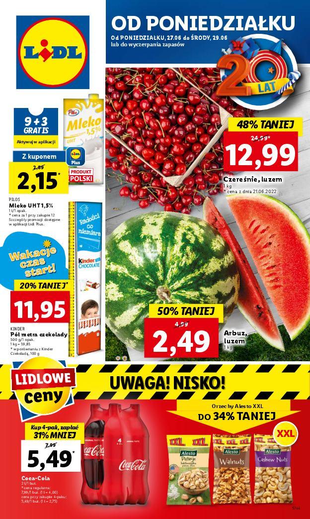 Gazetka promocyjna Lidl str. 1