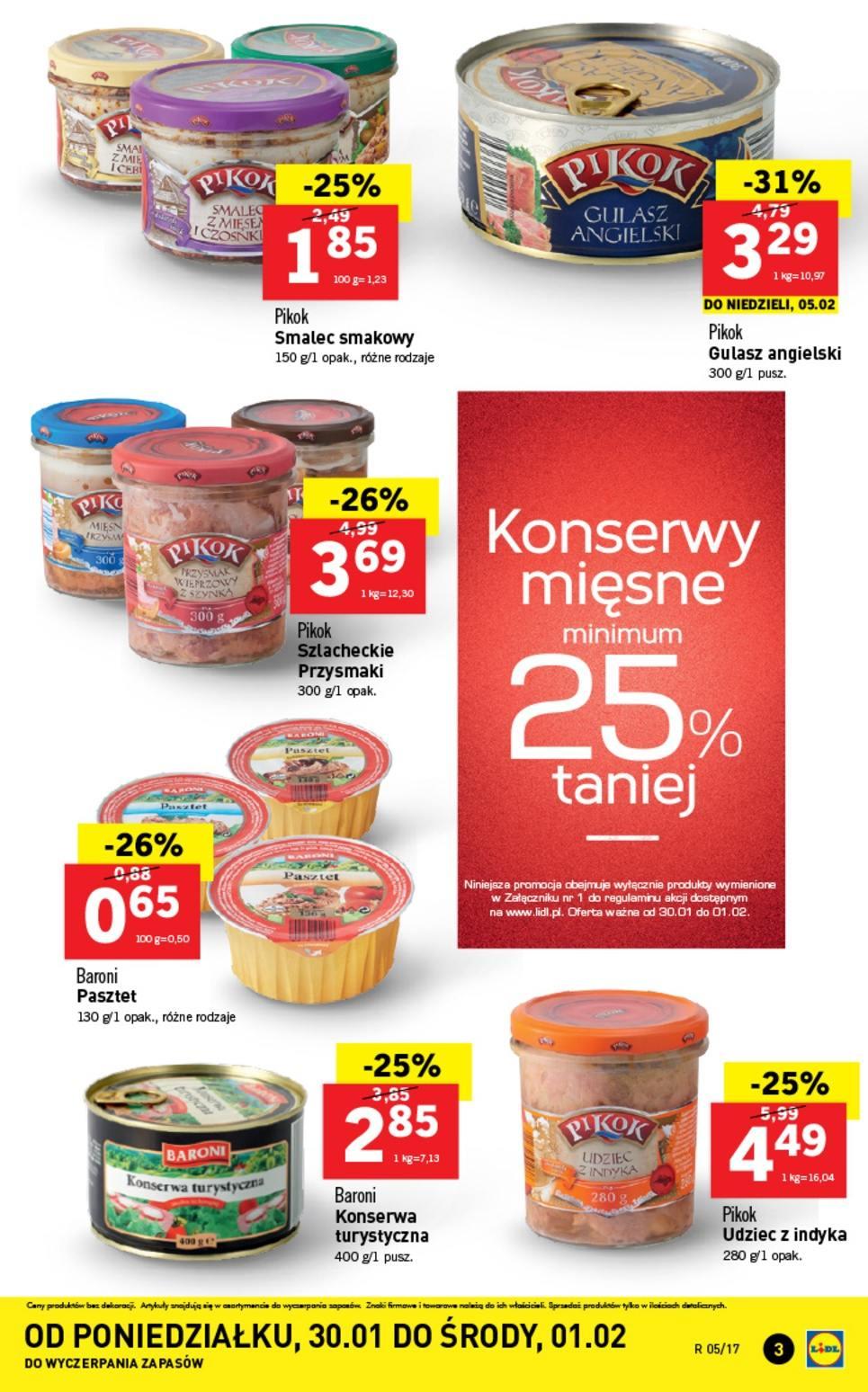Gazetka promocyjna Lidl str. 3