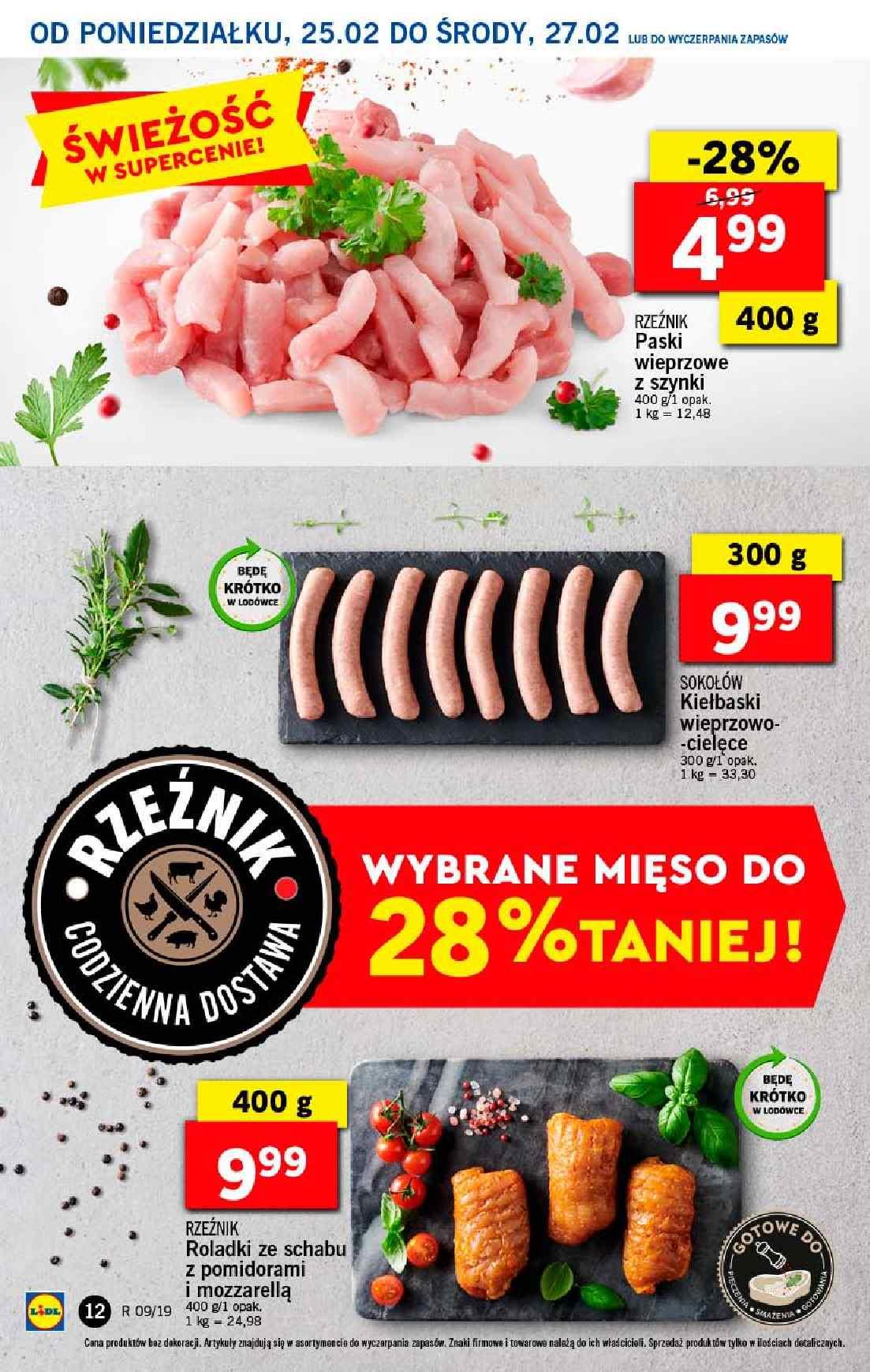Gazetka promocyjna Lidl str. 12
